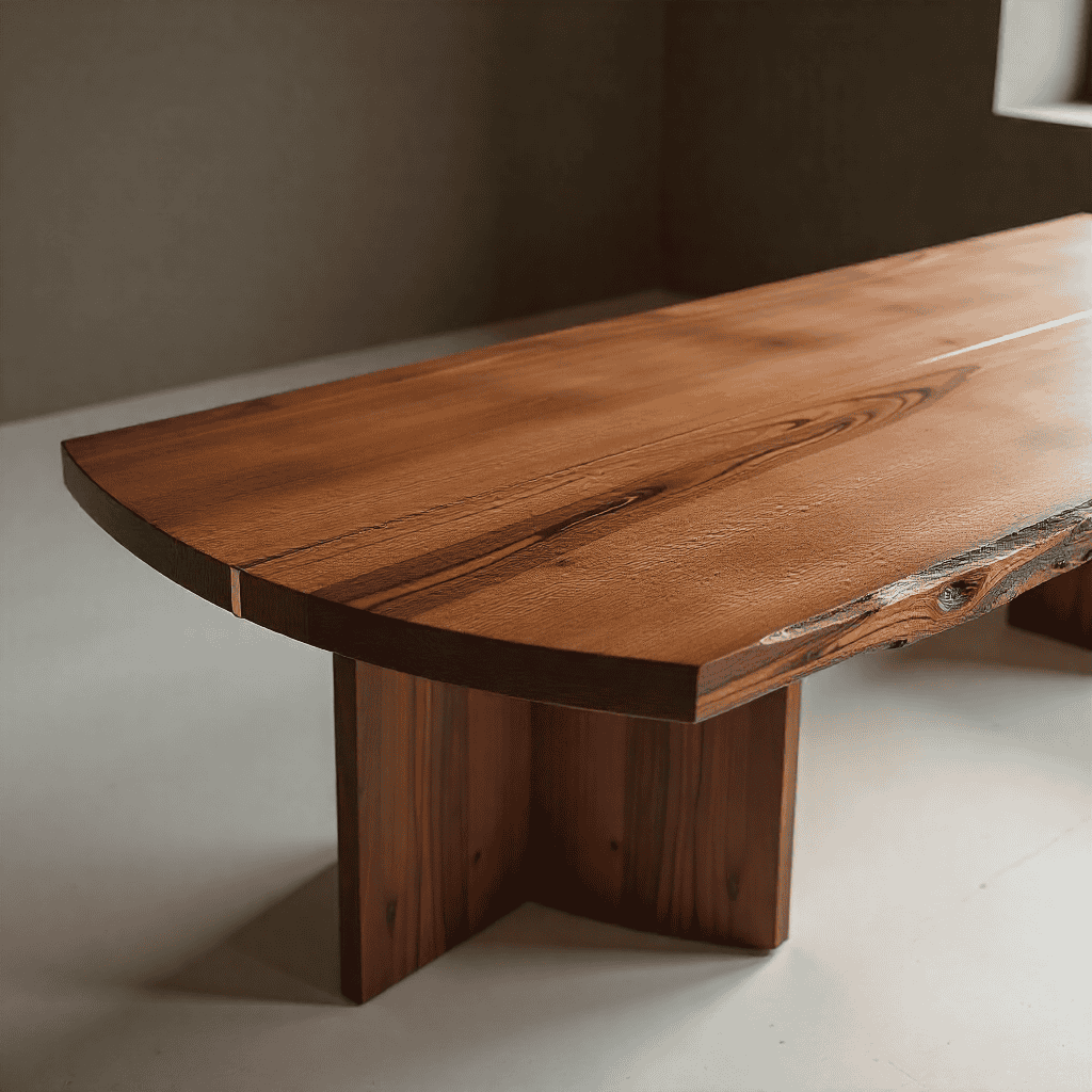 Close-up of furniture joinery